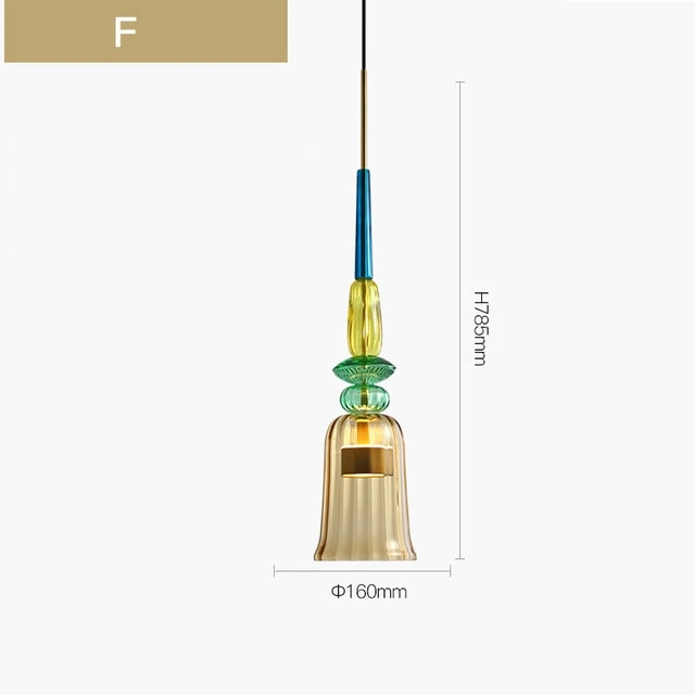 Lámparas colgantes de vidrio Florencia - diseño italiano - Image 3