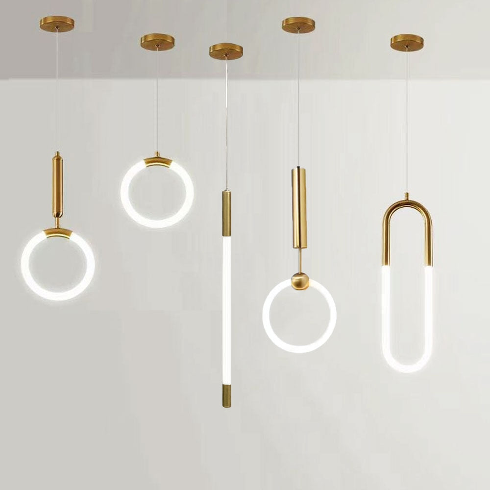 Línea de Lámparas Colgantes Neon - 05 Modelos - Image 2