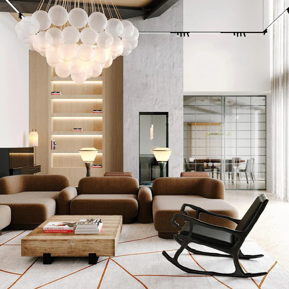 Lámpara Colgante Nube | Diseño De Esferas Suspendidas