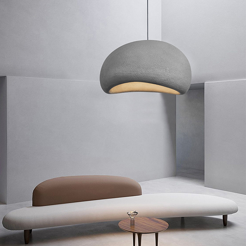 Lámpara Colgante Orgánica | Pantalla Escultural Suspendida-Lamp-SeemSeem