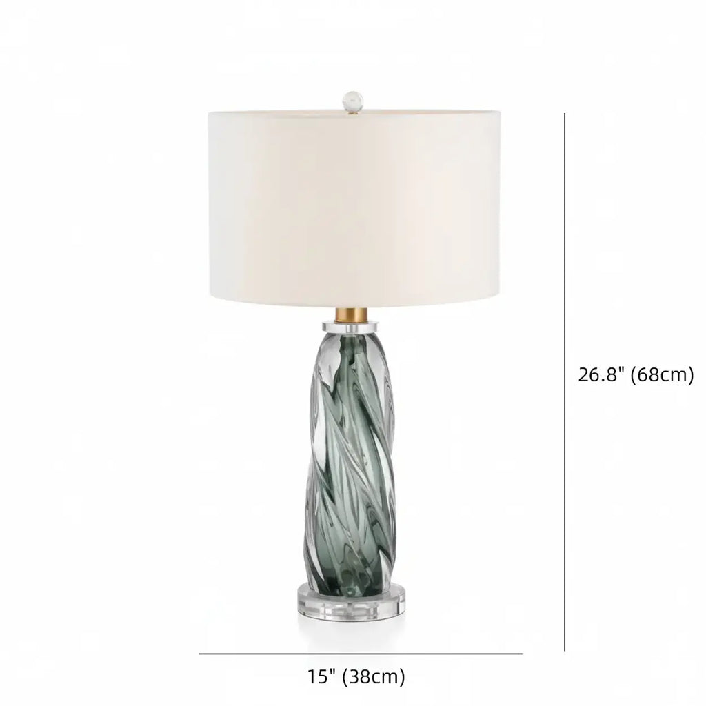 Lámpara De Mesa | Base Esculpida Decorativa-Lamp-SeemSeem
