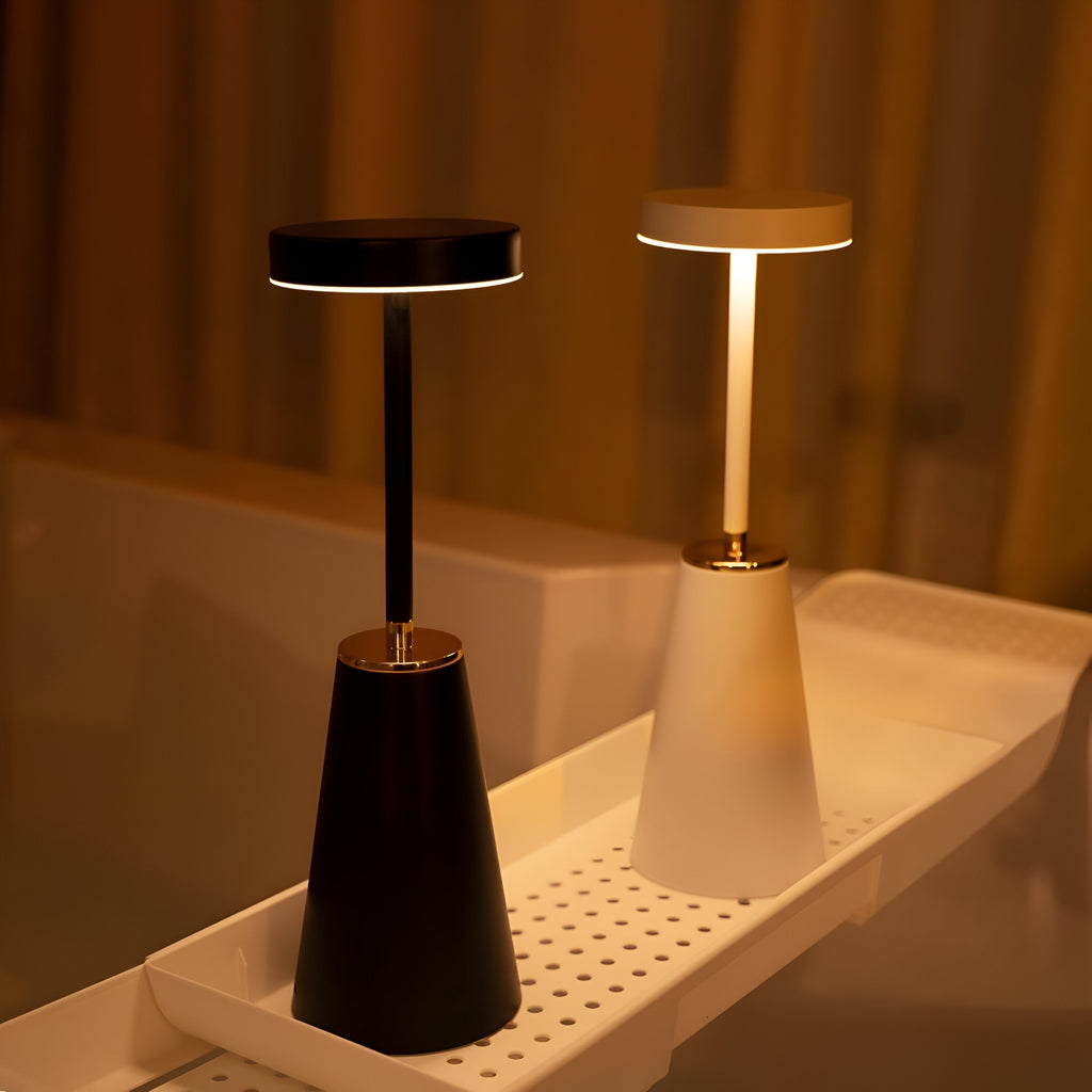 Lámpara De Mesa Minimalista Recargable | Iluminación LED De Sobremesa-Lamp-SeemSeem