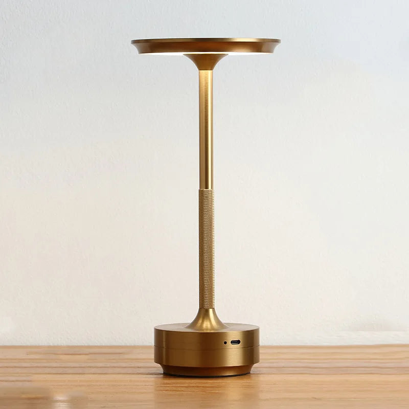 Lámpara De Mesa Recargable Minimalista | Iluminación Portátil Decorativa-Lamp-SeemSeem