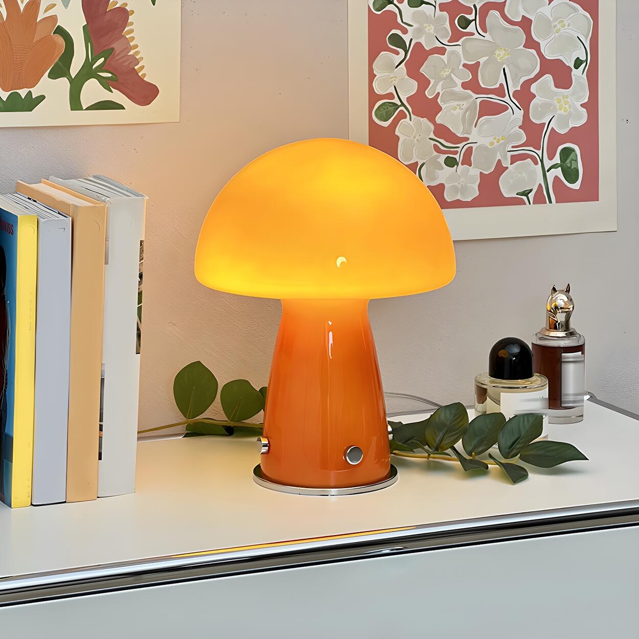 Lámpara De Mesa Tipo Hongo | Iluminación LED Decorativa-Lamp-SeemSeem