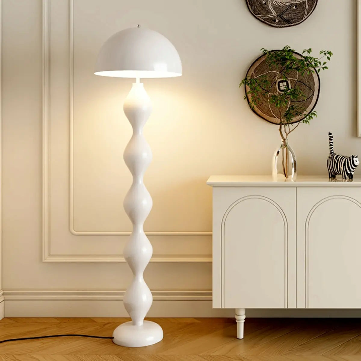 Lámpara De Pie Minimalista | Diseño Escultural Moderno-Lamp-SeemSeem