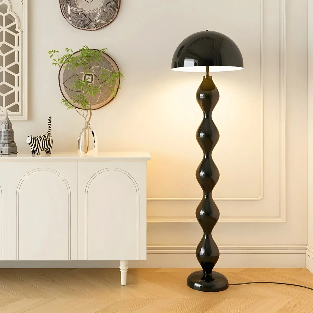 Lámpara De Pie Minimalista | Diseño Escultural Moderno-Lamp-SeemSeem
