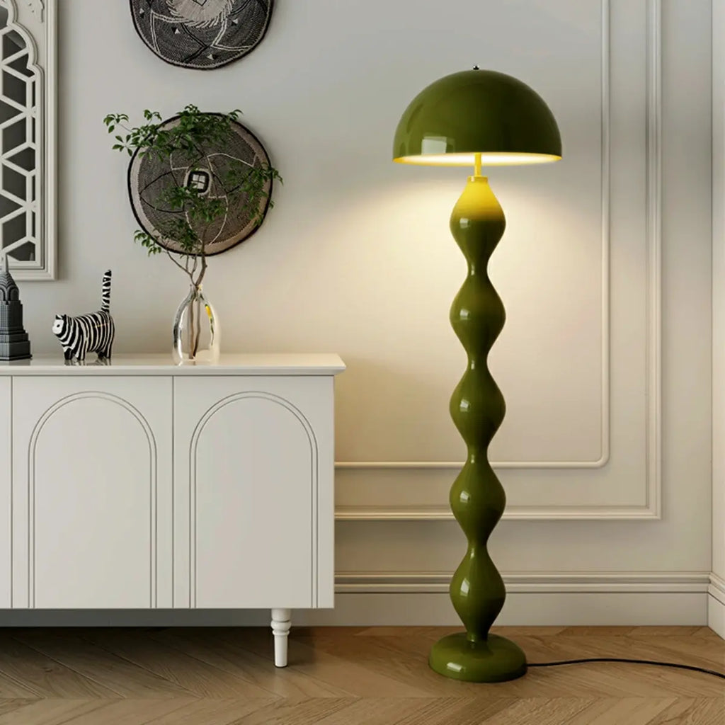 Lámpara De Pie Minimalista | Diseño Escultural Moderno-Lamp-SeemSeem