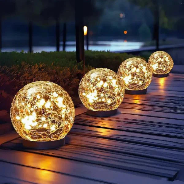 Lámparas Solares Decorativas | Esferas LED Para Jardín-Lamp-SeemSeem