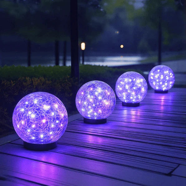 Lámparas Solares Decorativas | Esferas LED Para Jardín-Lamp-SeemSeem