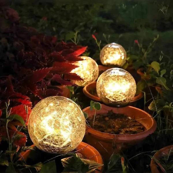 Lámparas Solares Decorativas | Esferas LED Para Jardín-Lamp-SeemSeem