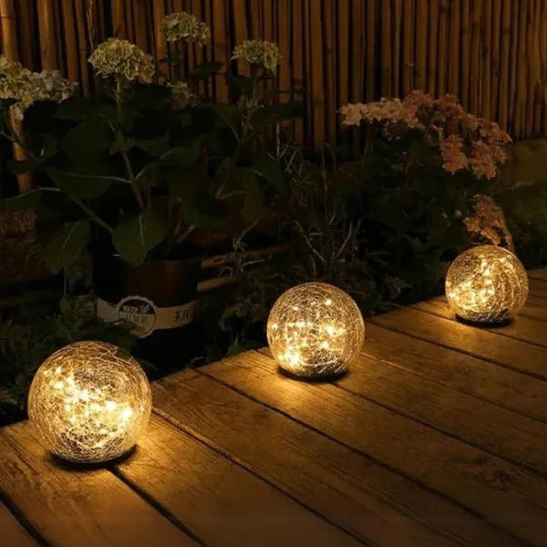 Lámparas Solares Decorativas | Esferas LED Para Jardín-Lamp-SeemSeem