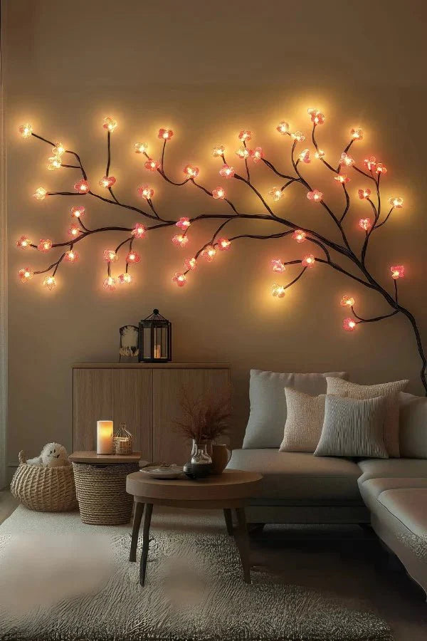 Luz Decorativa De Rama LED | Árbol Luminoso Para Pared-lighting-SeemSeem