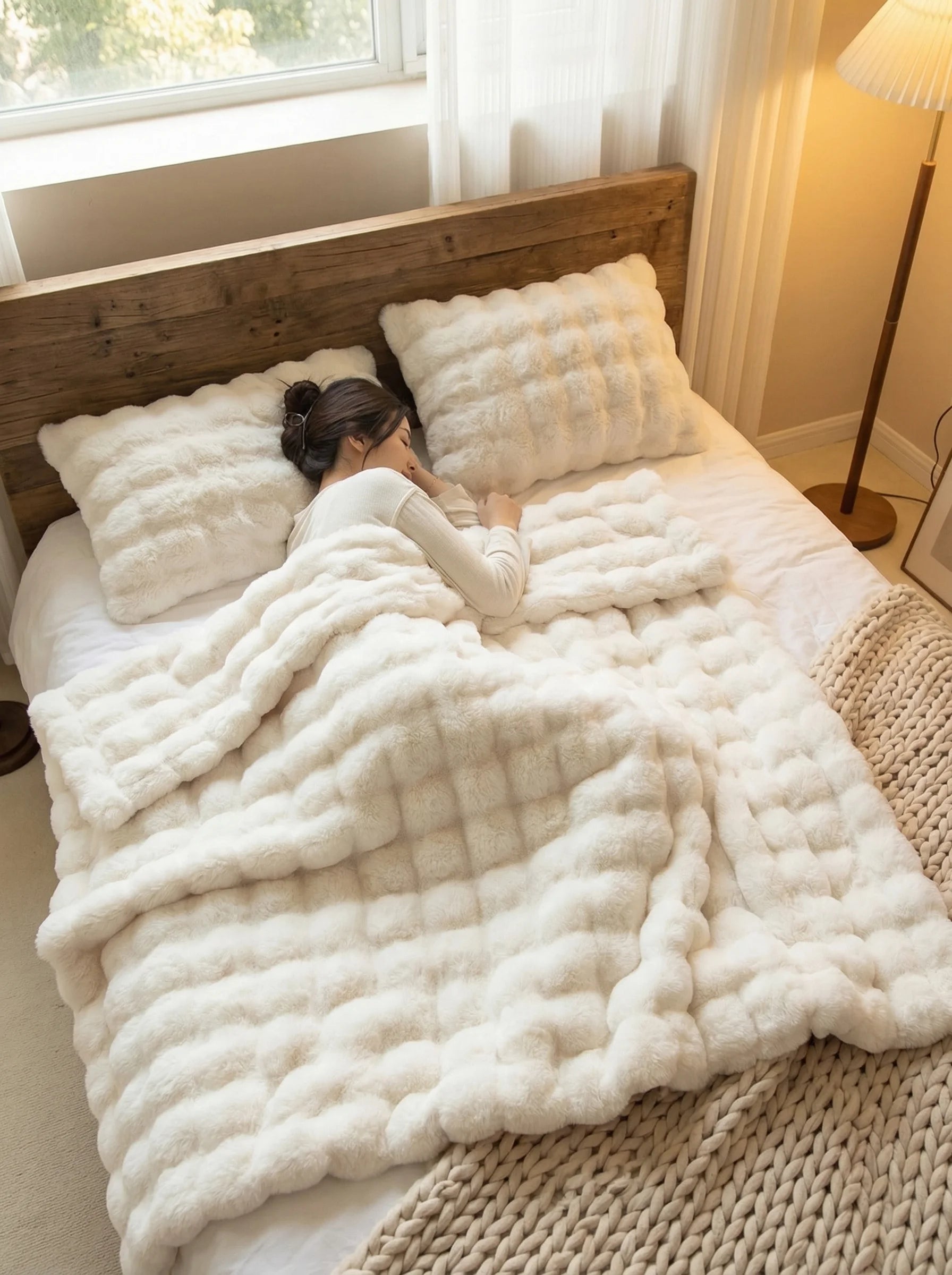 Warme Fleece-Decke für Sofa | Weiche und gemütliche Decke für Bett - Blanket-SeemSeem