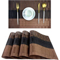 Mantel Individual Tejido | Diseño Geométrico Rectangular-tablewear-SeemSeem