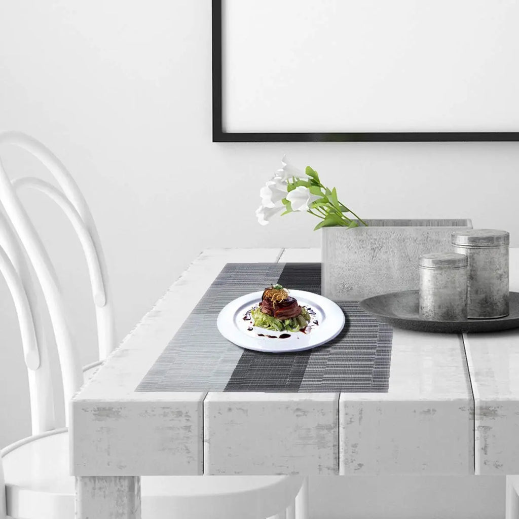 Mantel Individual Tejido | Diseño Geométrico Rectangular-tablewear-SeemSeem