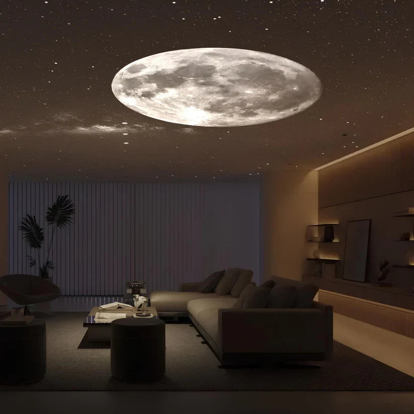 Astronomischer Galaxie-Sternenprojektor | Wechselbare Scheiben, verstellbare Basis, für Innenräume-projectors-SeemSeem