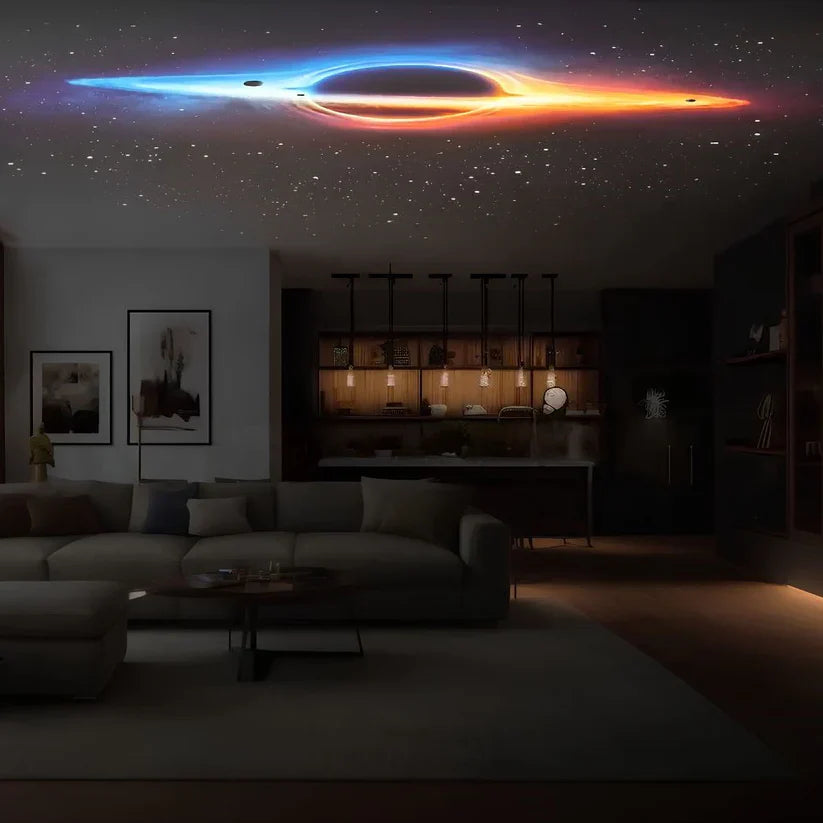 Astronomischer Galaxie-Sternenprojektor | Austauschbare Scheiben, verstellbare Basis, für Innenräume-projectors-SeemSeem