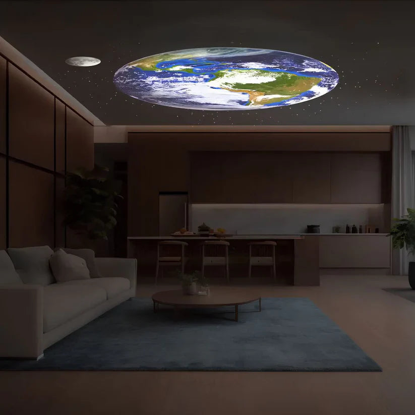 Astronomischer Galaxie-Sternprojektor | Austauschbare Scheiben, verstellbare Basis, für Innenbereich-projectors-SeemSeem