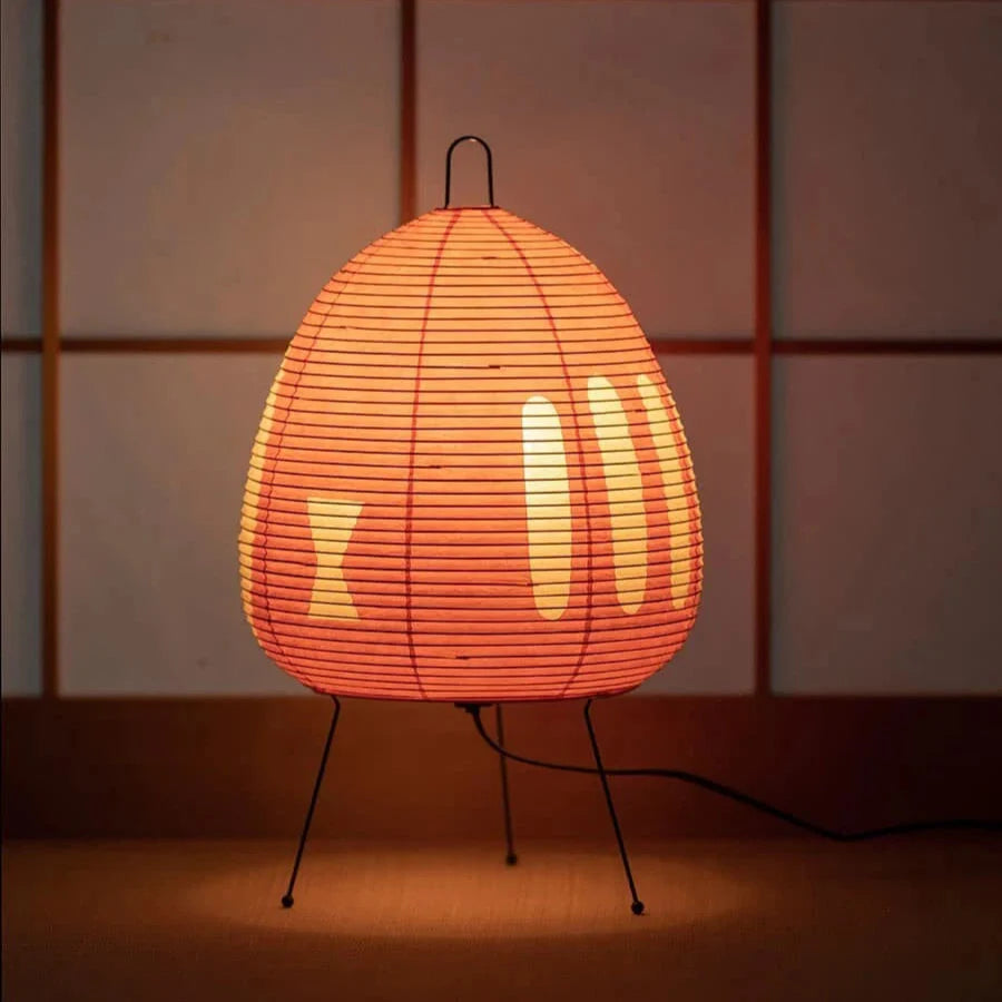 Lámpara De Mesa Con Pantalla Ovalada | Iluminación Decorativa De Sobremesa-Lamp-SeemSeem