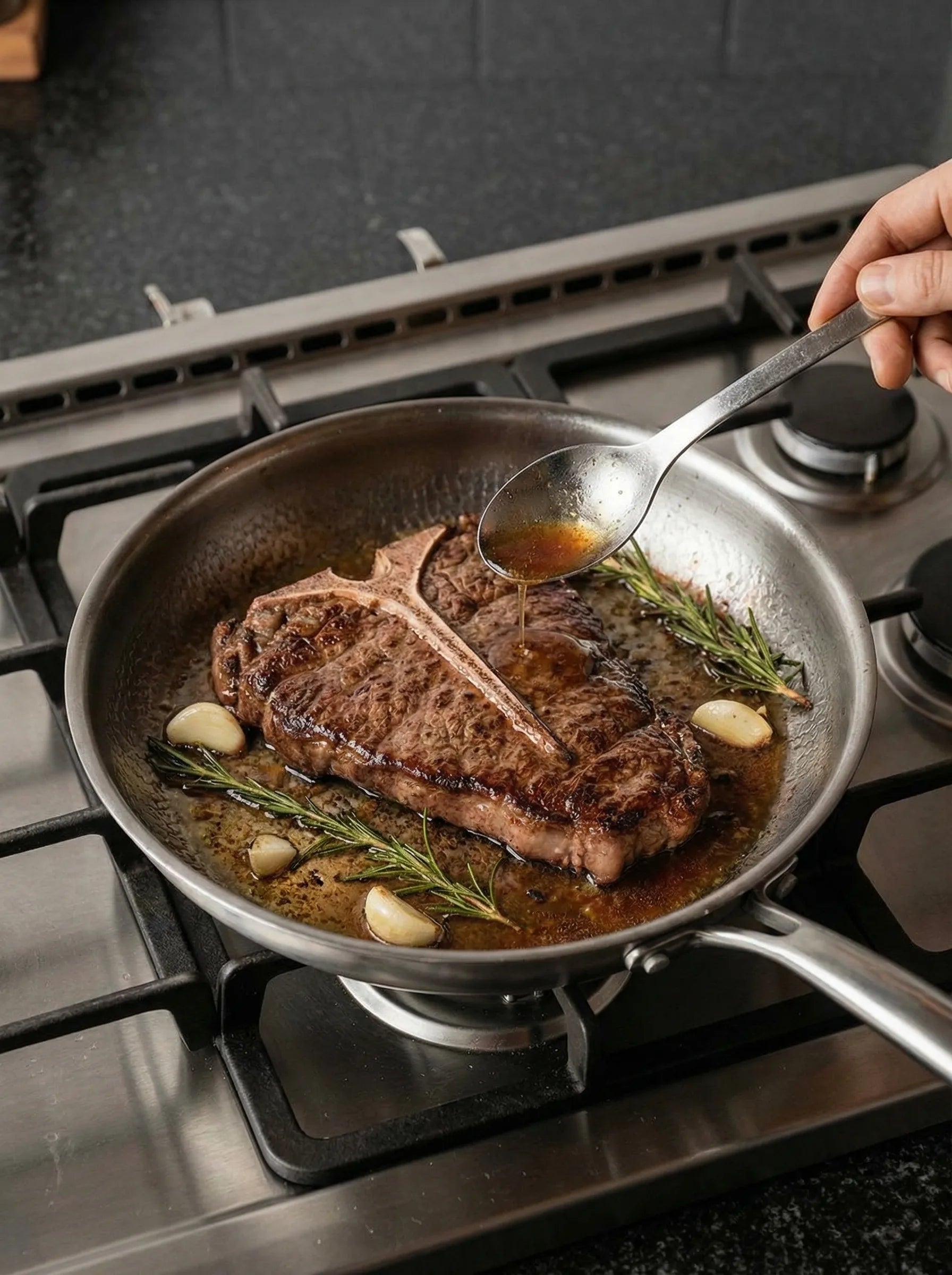 Titan-Bratpfanne für Induktionsherde | Robuste Bratpfanne zum Kochen - SeemSeem