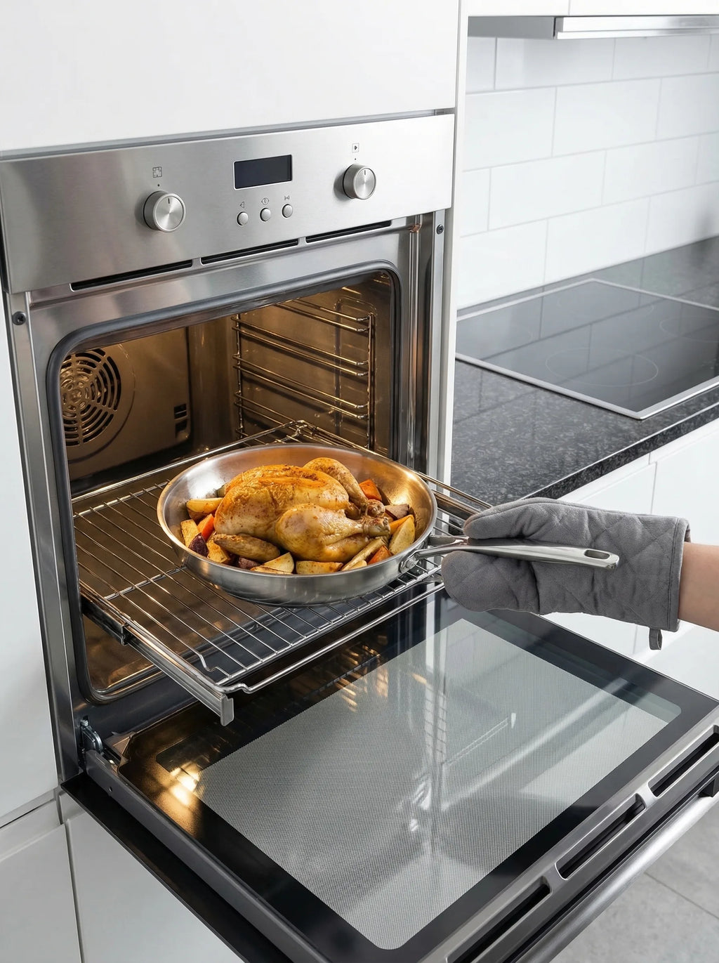 Titanpfanne für Induktion | Robuste Pfanne zum Kochen – Bratpfanne – SeemSeem