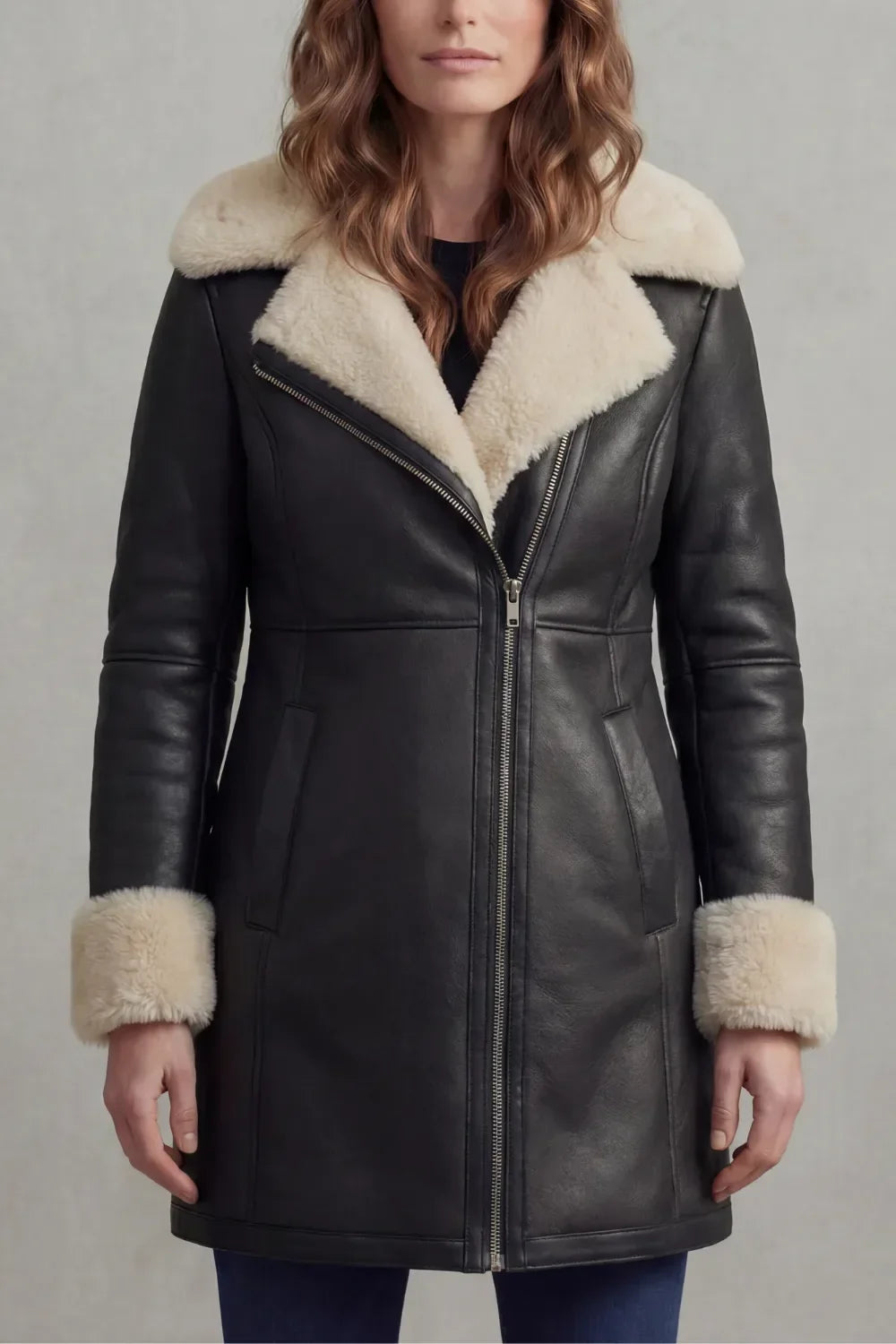 Abrigo De Piel Para Mujer | Forro Shearling · SeemSeem