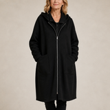Oversized-Mantel für Damen | Mit Kapuze