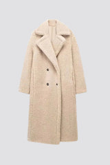 Casaco oversized para mulher | Efeito teddy