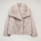 Manteau oversize pour femme | Fausse fourrure