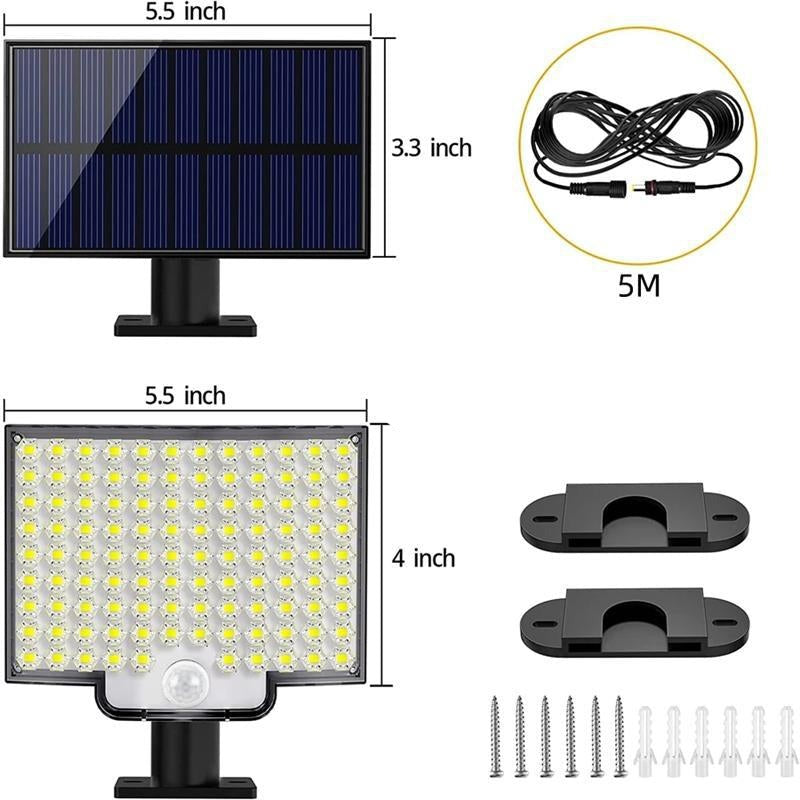 Aplique Solar Exterior | Sensor De Movimiento · SeemSeem
