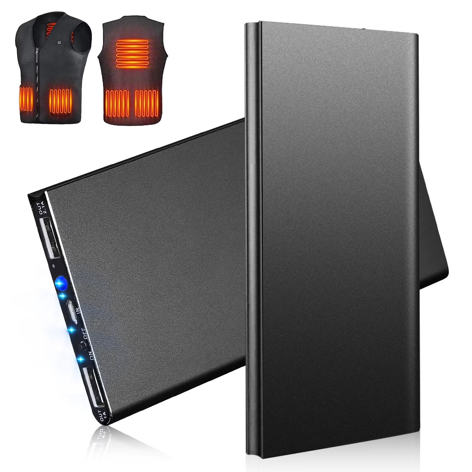 Batería Externa Portátil | Recargable Por USB
