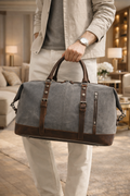 Bolsa de Viaje Clásica Para Hombre | Lona · SeemSeem