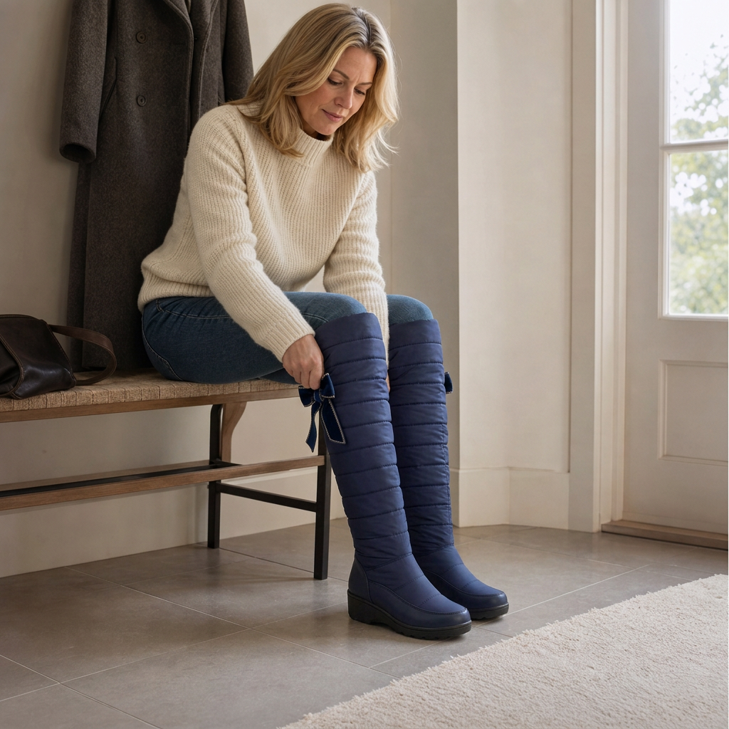Botas Acolchadas Para Mujer | Caña Alta · SeemSeem