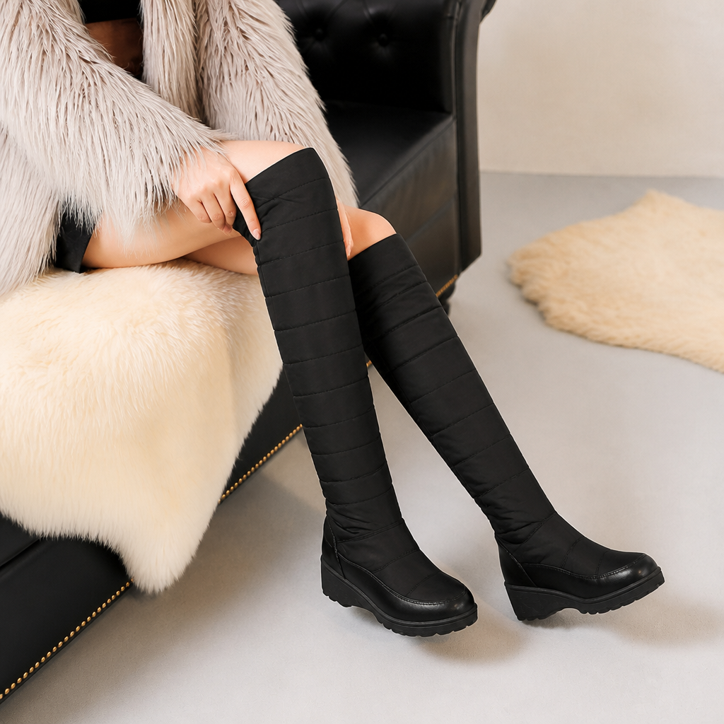 Botas Acolchadas Para Mujer | Caña Alta · SeemSeem
