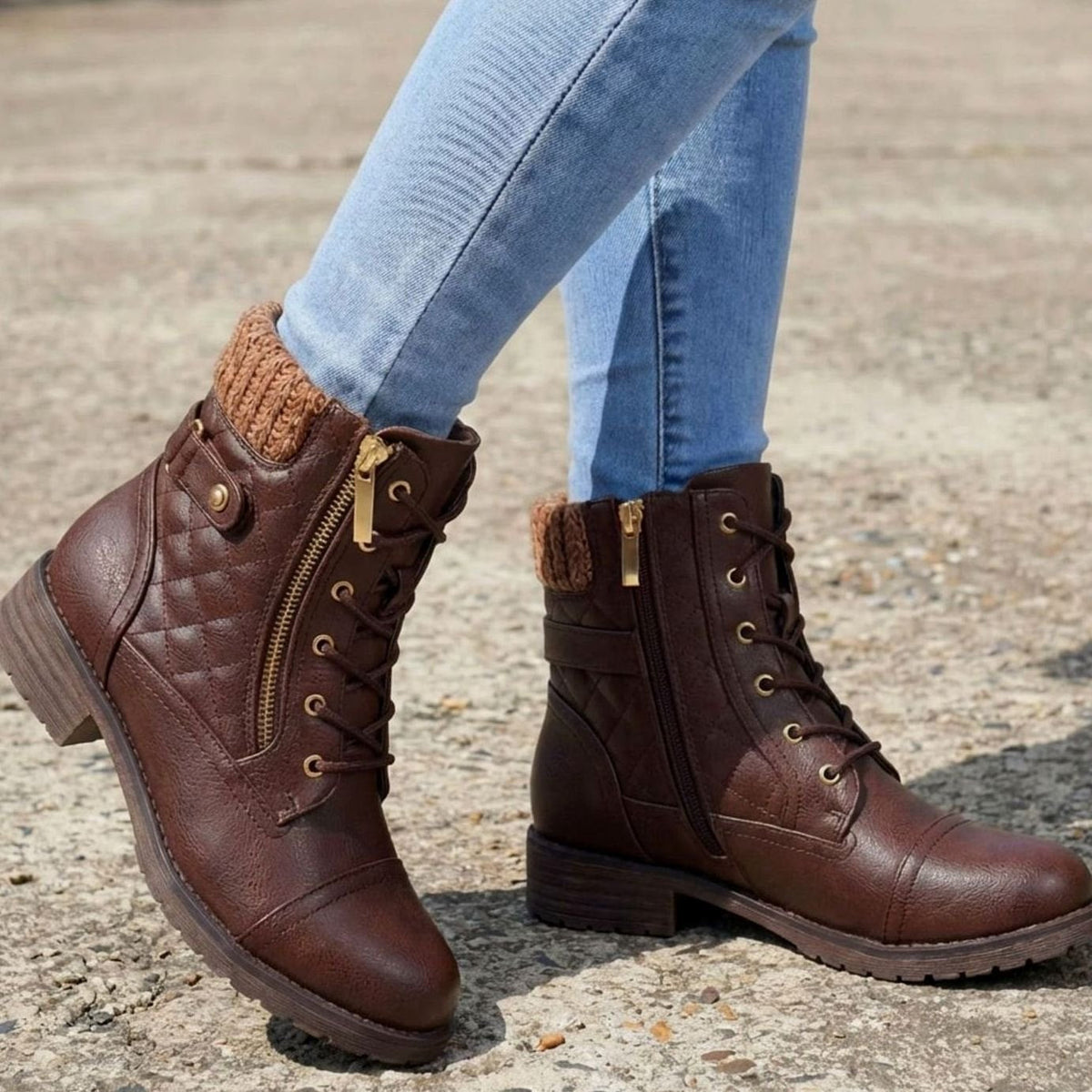 Botas Acordonadas Para Mujer | Acolchadas · SeemSeem