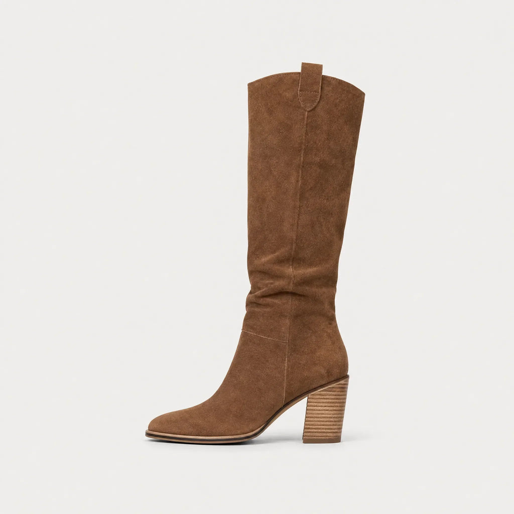 Botas Altas De Tacón Para Mujer | Ante · SeemSeem