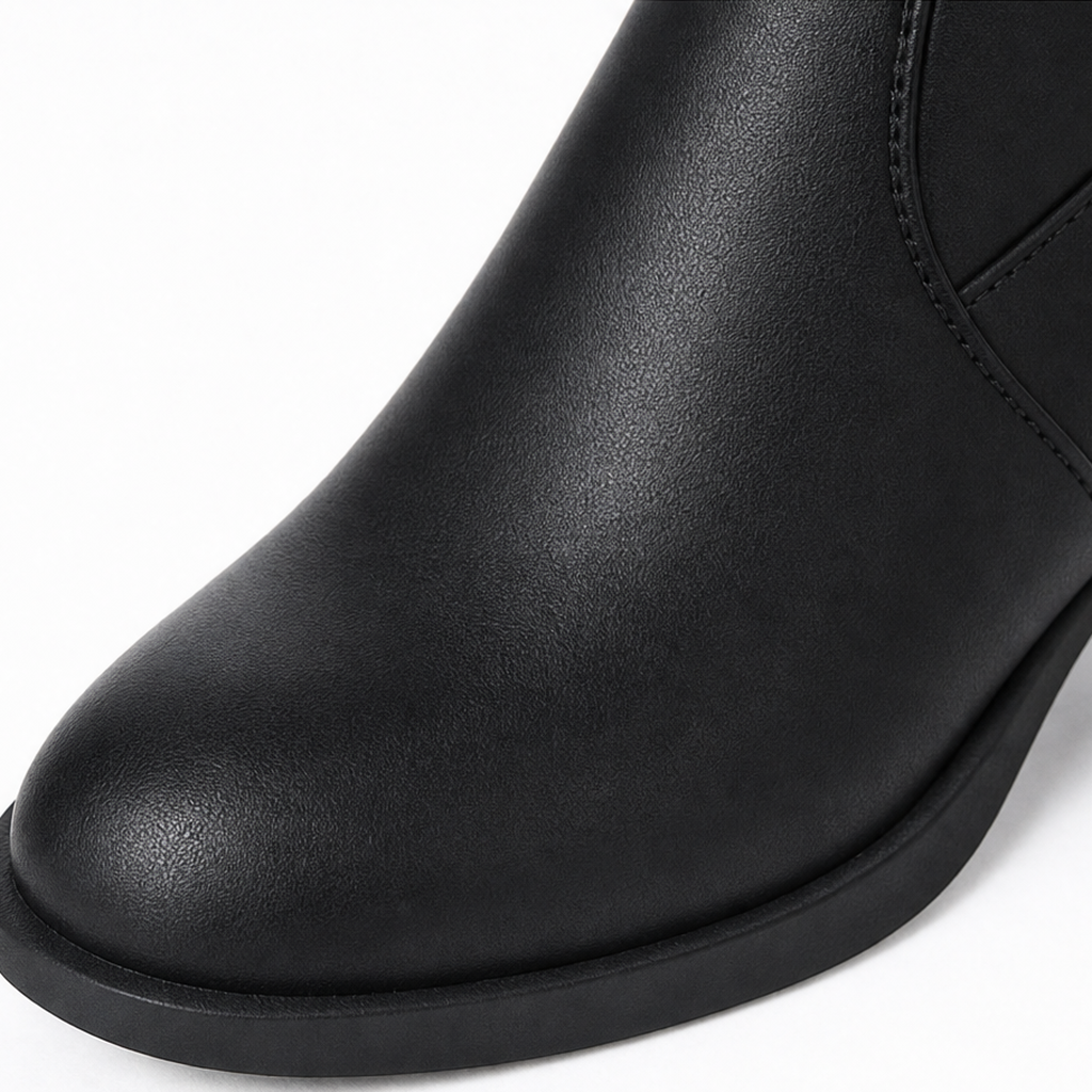Botas Altas Elásticas Para Mujer | Tacón Bloque · SeemSeem