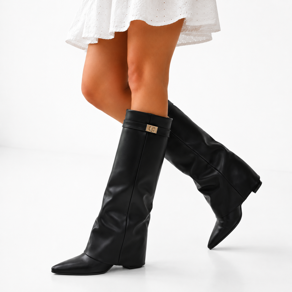 Botas Altas Para Mujer | Punta Fina · SeemSeem