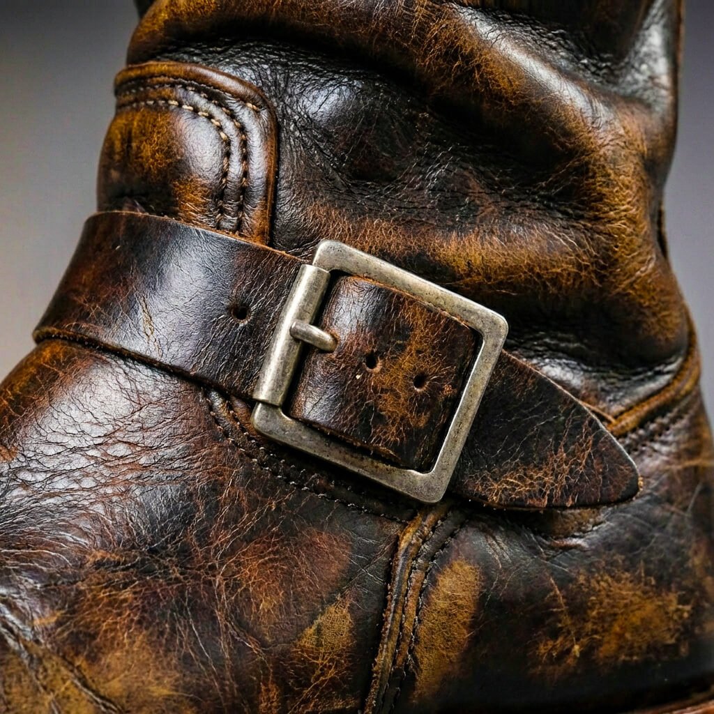Botas Clásicas De Piel Para Hombre | Hebillas · SeemSeem