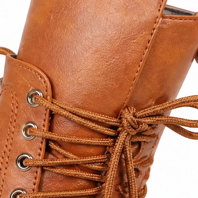 Botas Con Cordones Para Mujer | Cremallera Lateral · SeemSeem