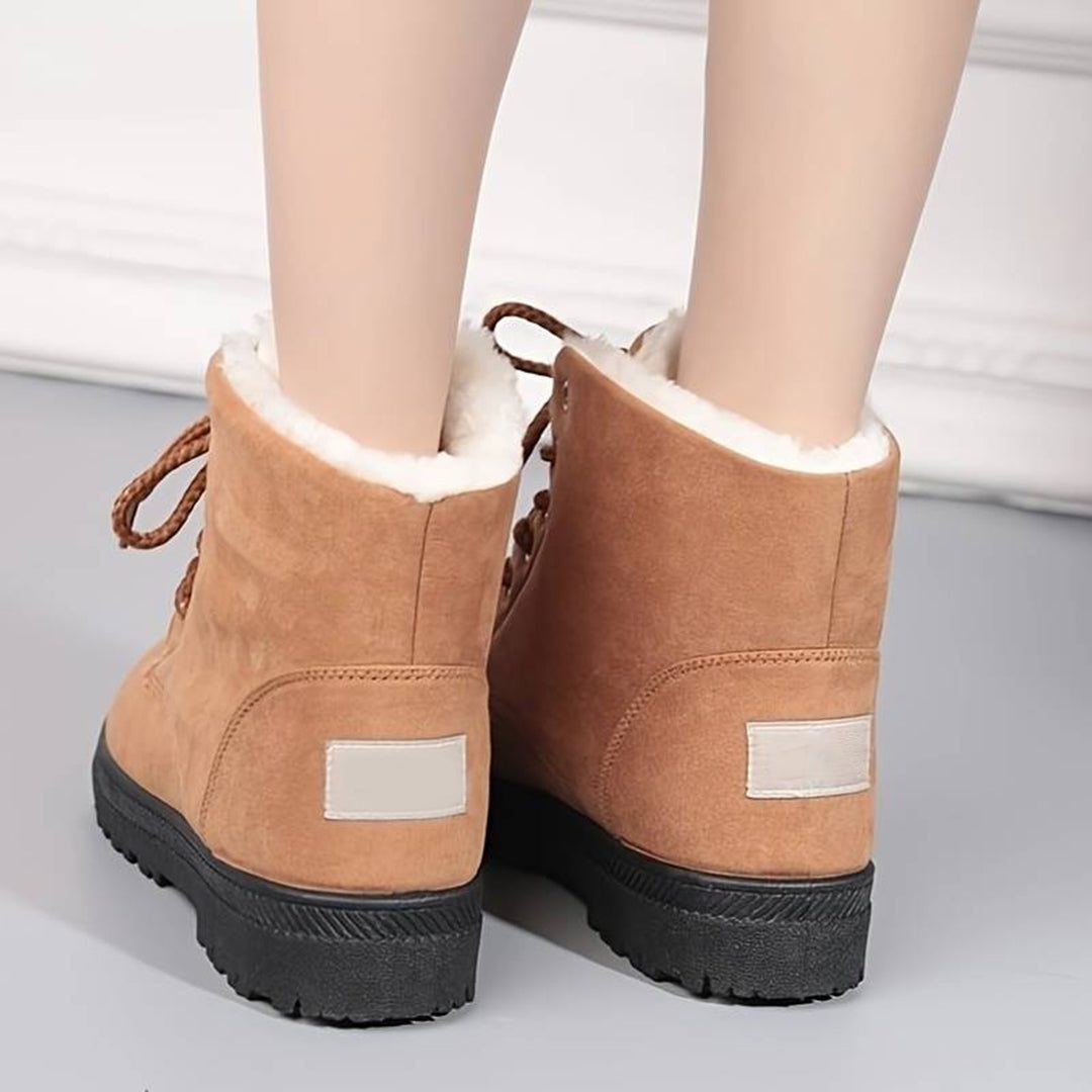 Botas Con Cordones Para Mujer | Forro Peludo · SeemSeem