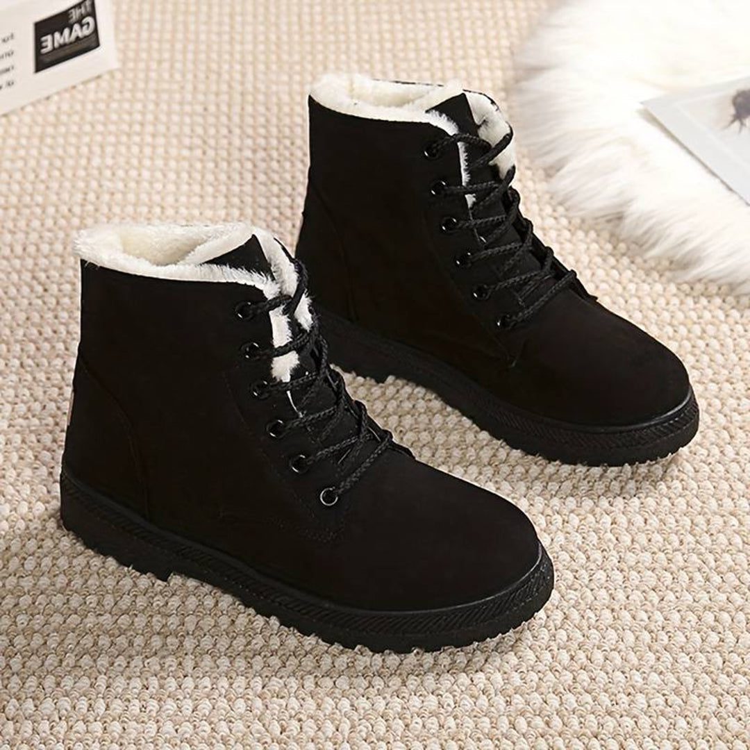 Botas Con Cordones Para Mujer | Forro Peludo · SeemSeem