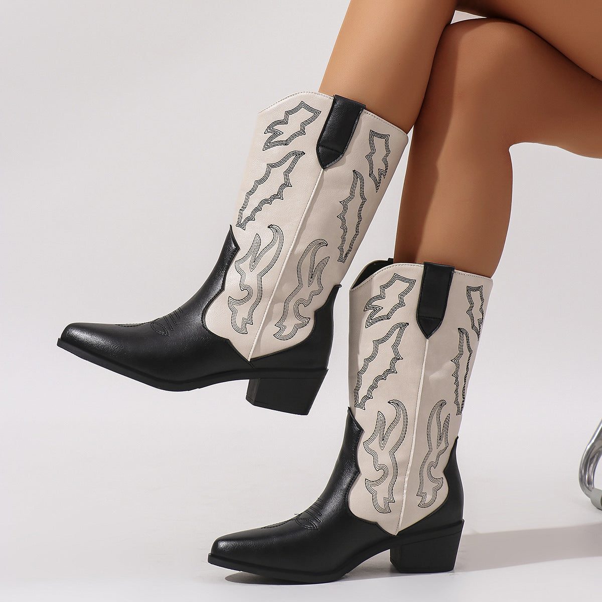 Botas Cowboy Para Mujer | Bordado Western · SeemSeem