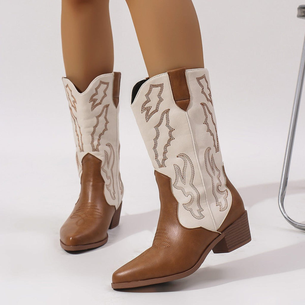 Botas Cowboy Para Mujer | Bordado Western · SeemSeem