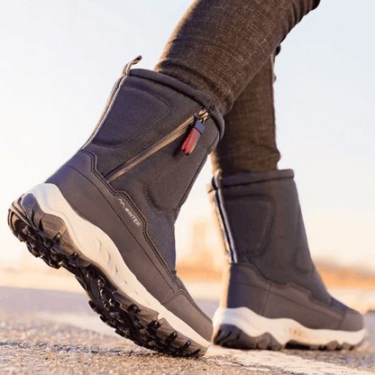 Botas De Invierno Con Cremallera Para Hombre | Suela Antideslizante · SeemSeem