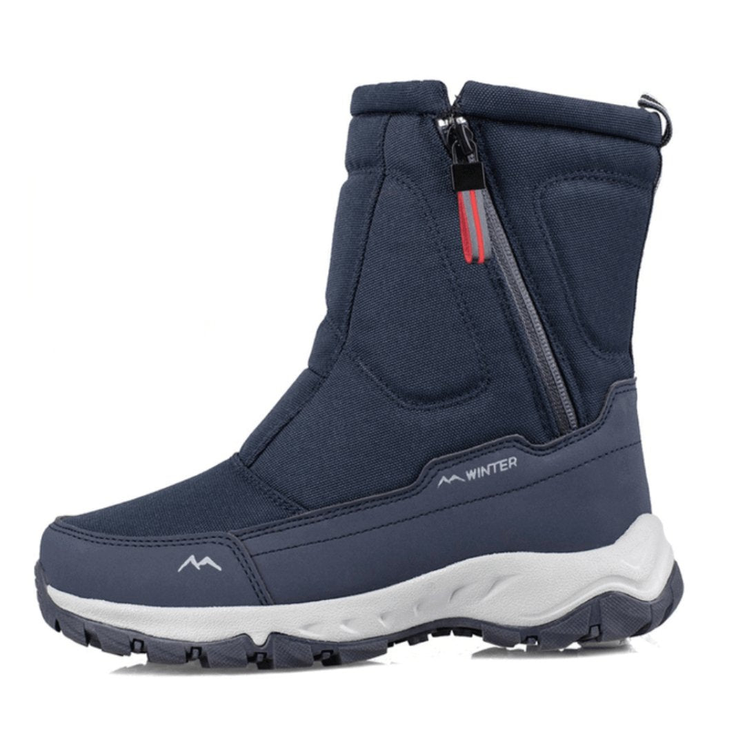 Botas De Invierno Con Cremallera Para Hombre | Suela Antideslizante · SeemSeem