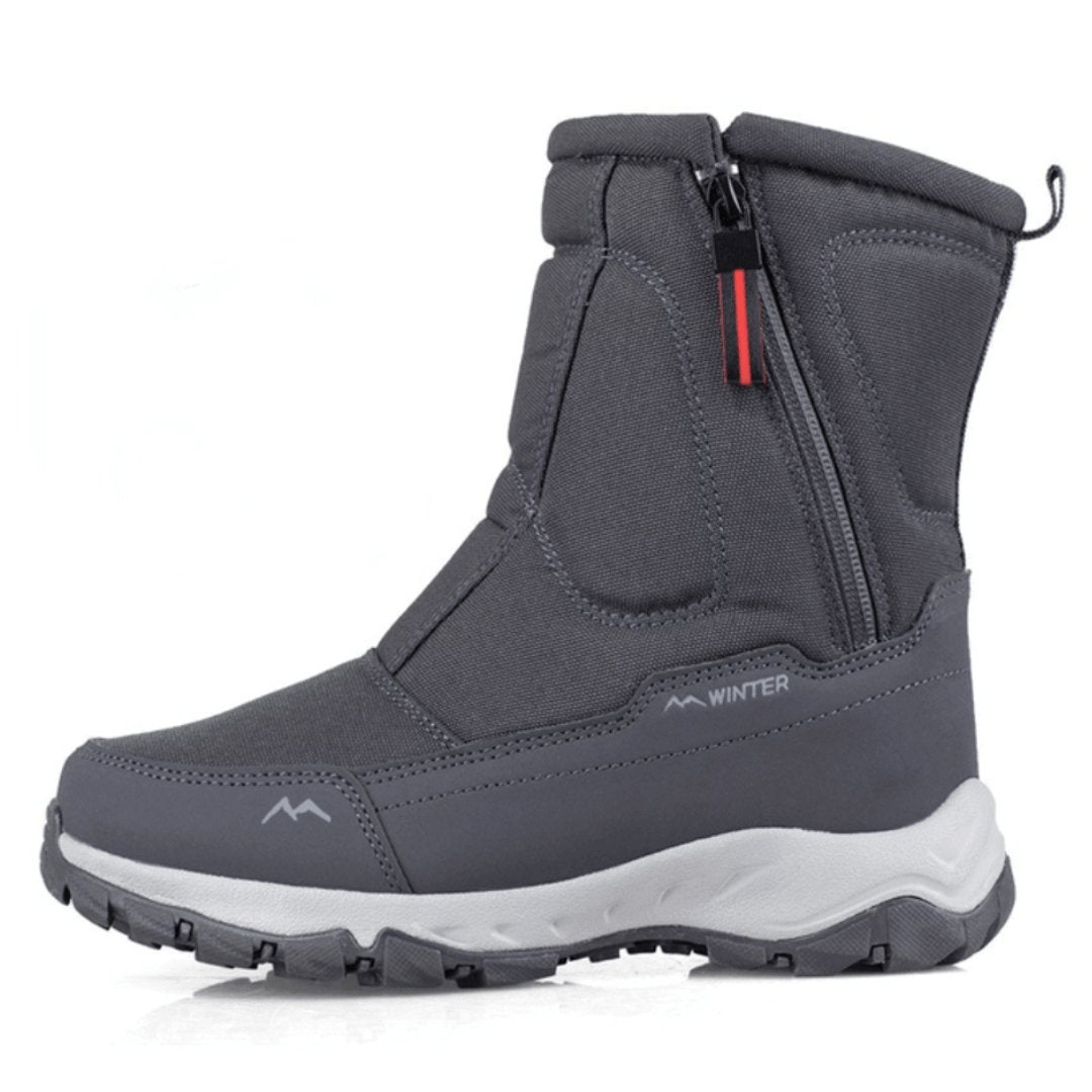 Botas De Invierno Con Cremallera Para Hombre | Suela Antideslizante · SeemSeem