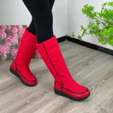 Bottes de neige hautes pour femme | Doublure polaire