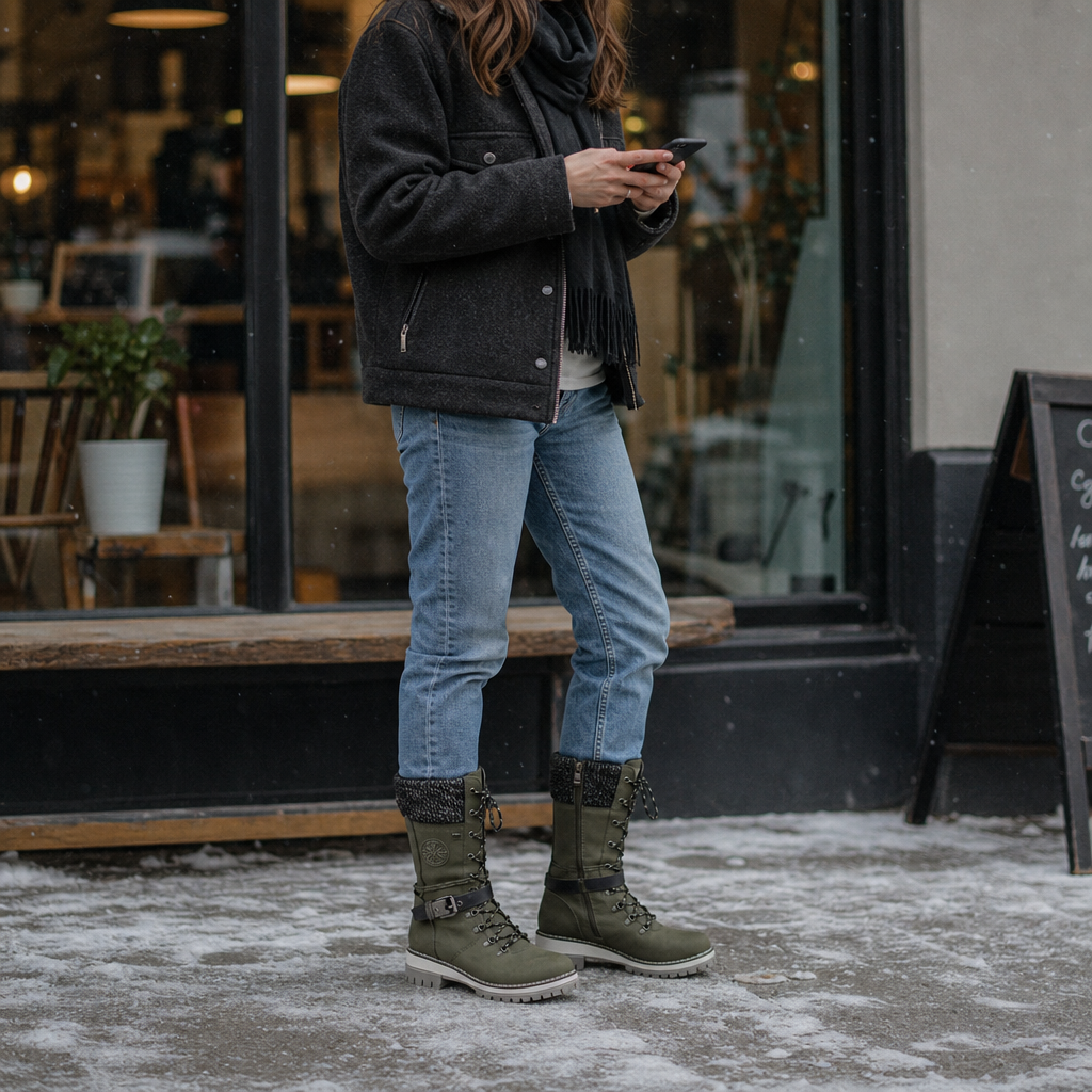 Botas Militares Para Mujer | Cordones · SeemSeem