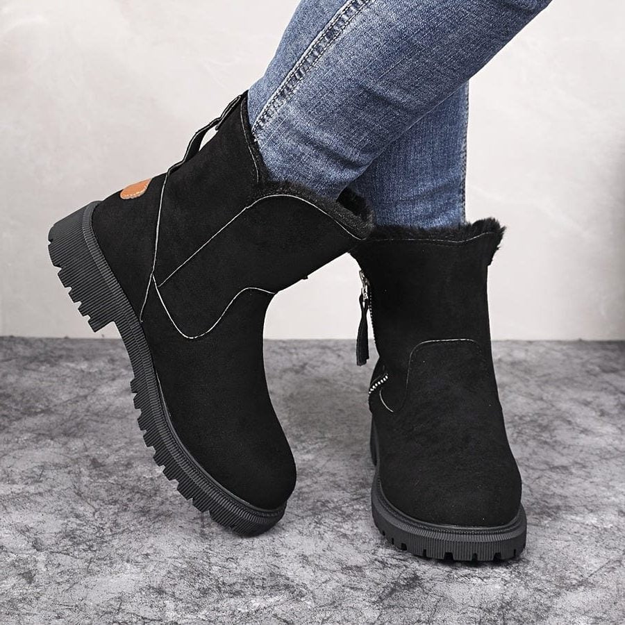 Botas Para Mujer Con Cremallera | Forro Peludo · SeemSeem
